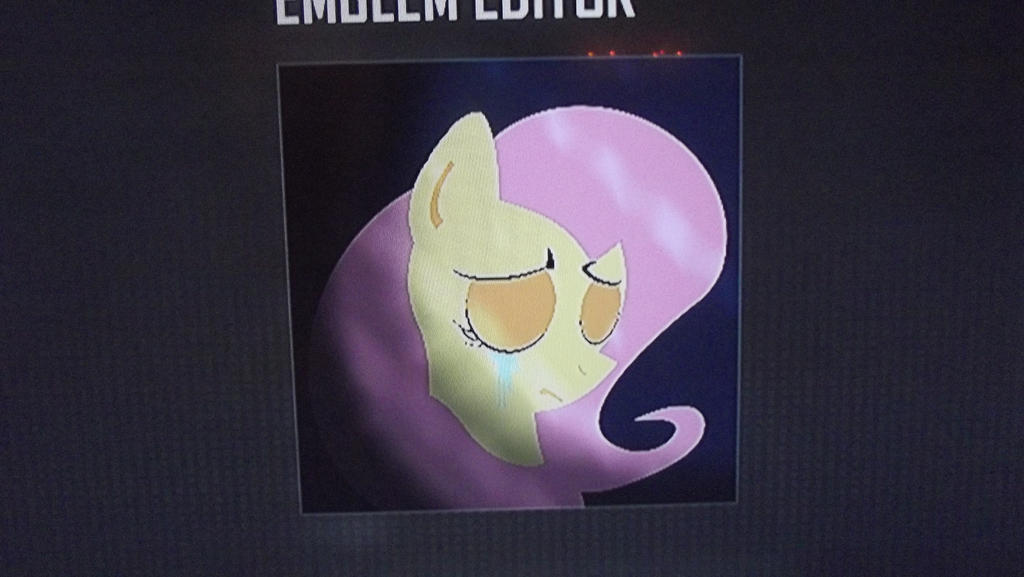 Depressed Fluttershy (Black ops 2 emblem)