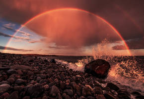 rainbow splash