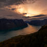 Stegastein sunset
