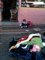 Outdoor market, Ecuador