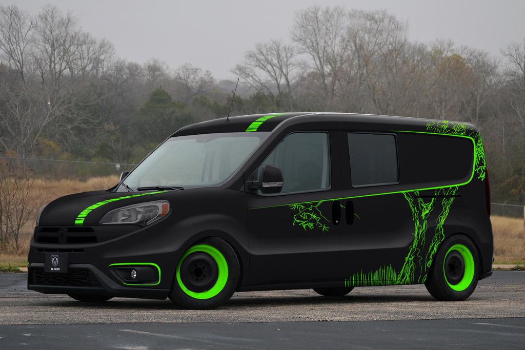 Ram ProMaster City. Version 1 by suzq044-chopartist on DeviantArt