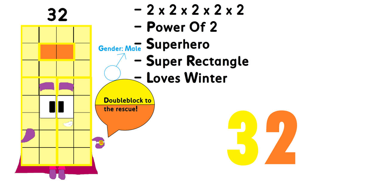 My Numberblock 32 by ArbaTube35 on DeviantArt