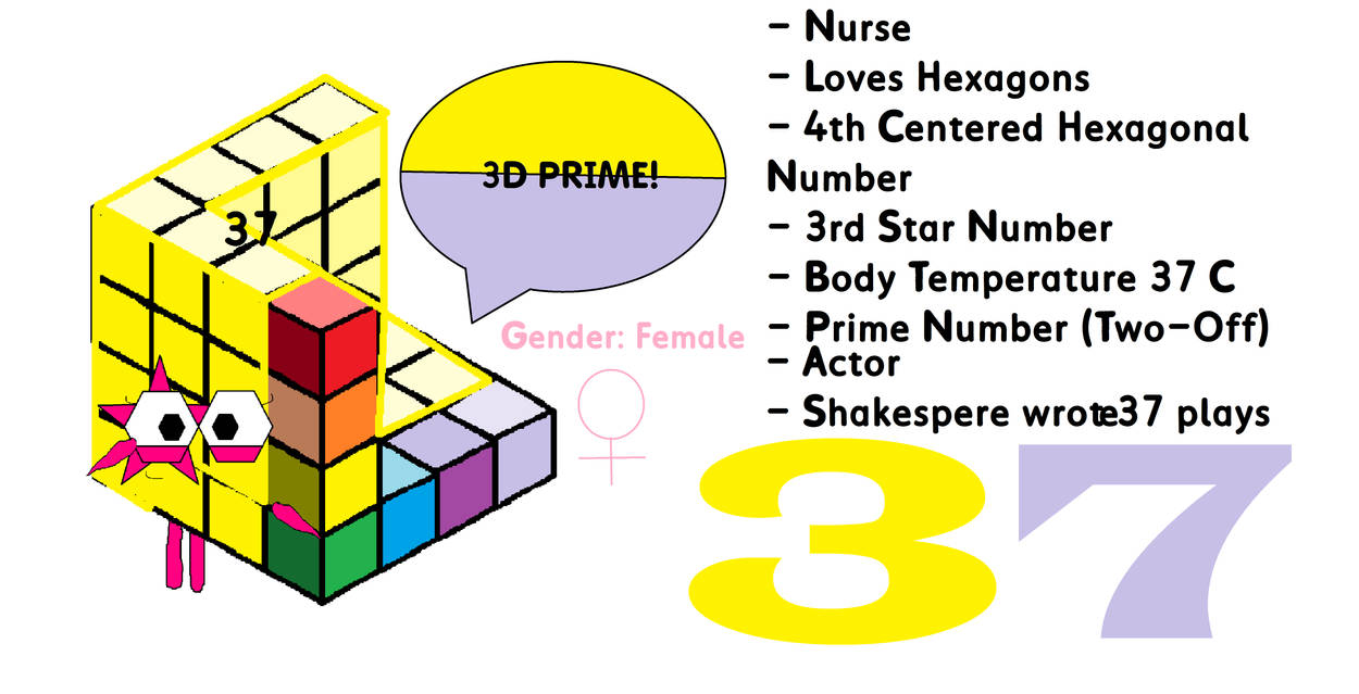My Numberblock 37 by ArbaTube35 on DeviantArt