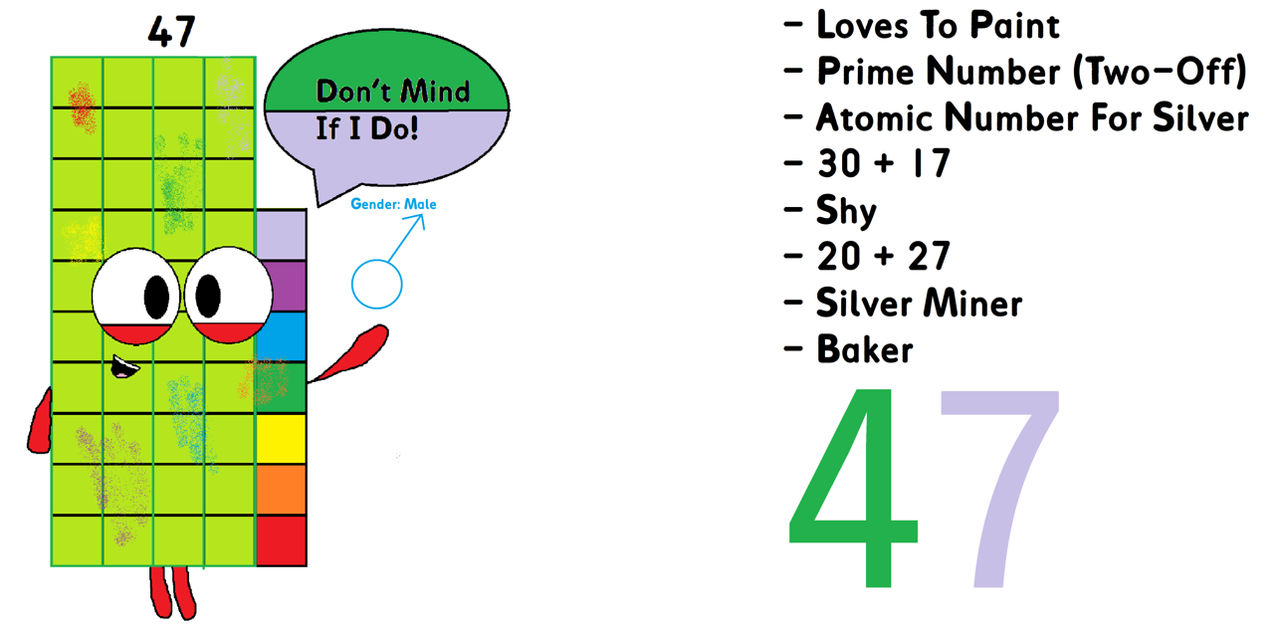My Numberblock 47 by ArbaTube35 on DeviantArt
