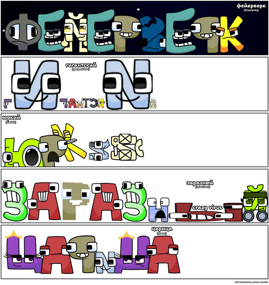 RALR Words (Part 3) by ArbaTube35 on DeviantArt