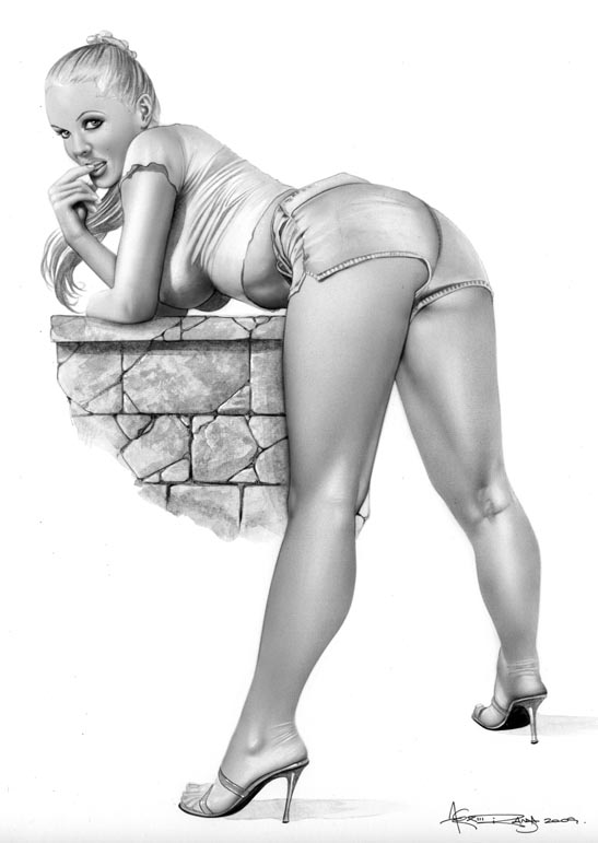 SILVIA SAINT by AlexMirandaArt
