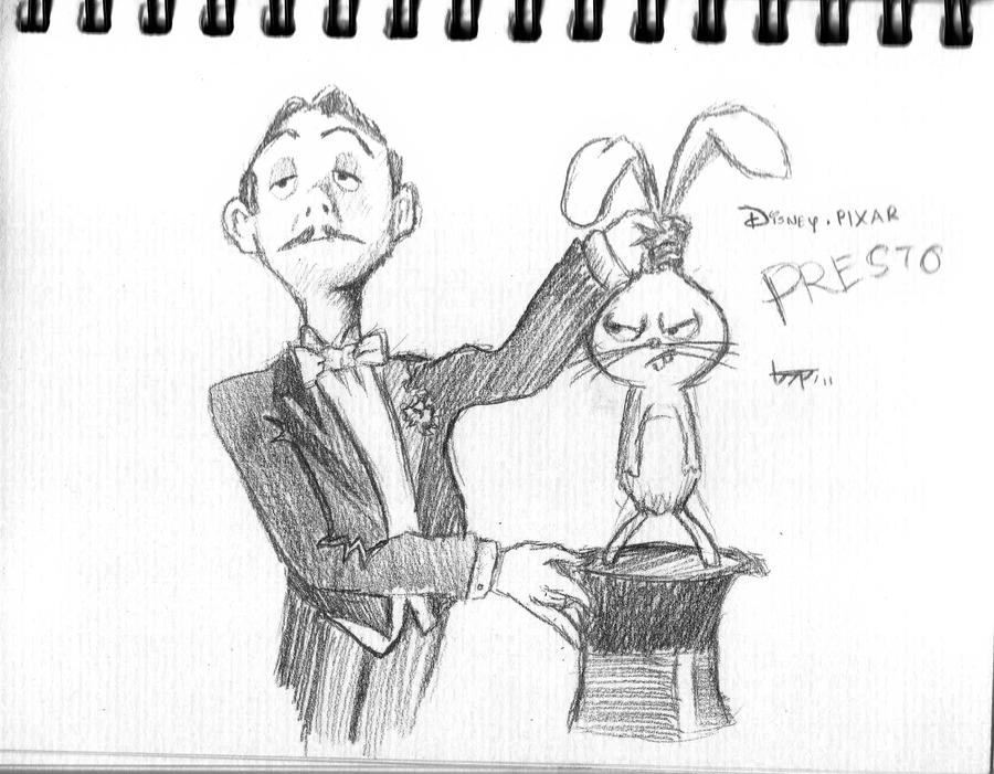 Disney-PIXAR's PRESTO by bensonput on DeviantArt