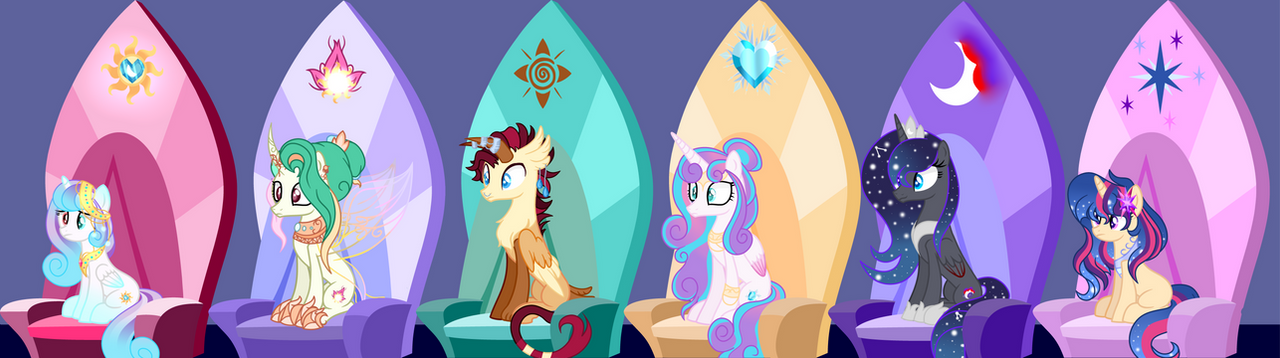 Mlp Former Rulers MLP Next Gen The heirs of the royal family by patriciava on DeviantArt