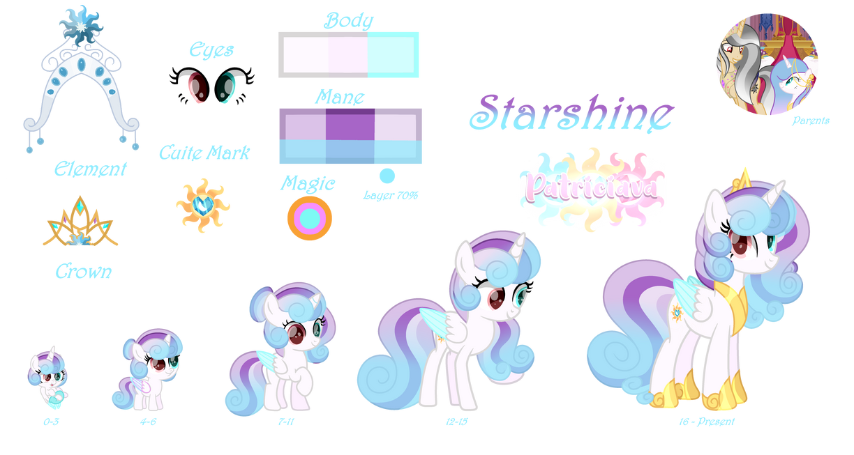 Mlp Next Gen Color Guide MLP Next gen Satrshine Bio (new redesign) by patriciava on DeviantArt