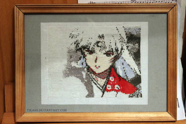 cross-stitch Sesshoumaru