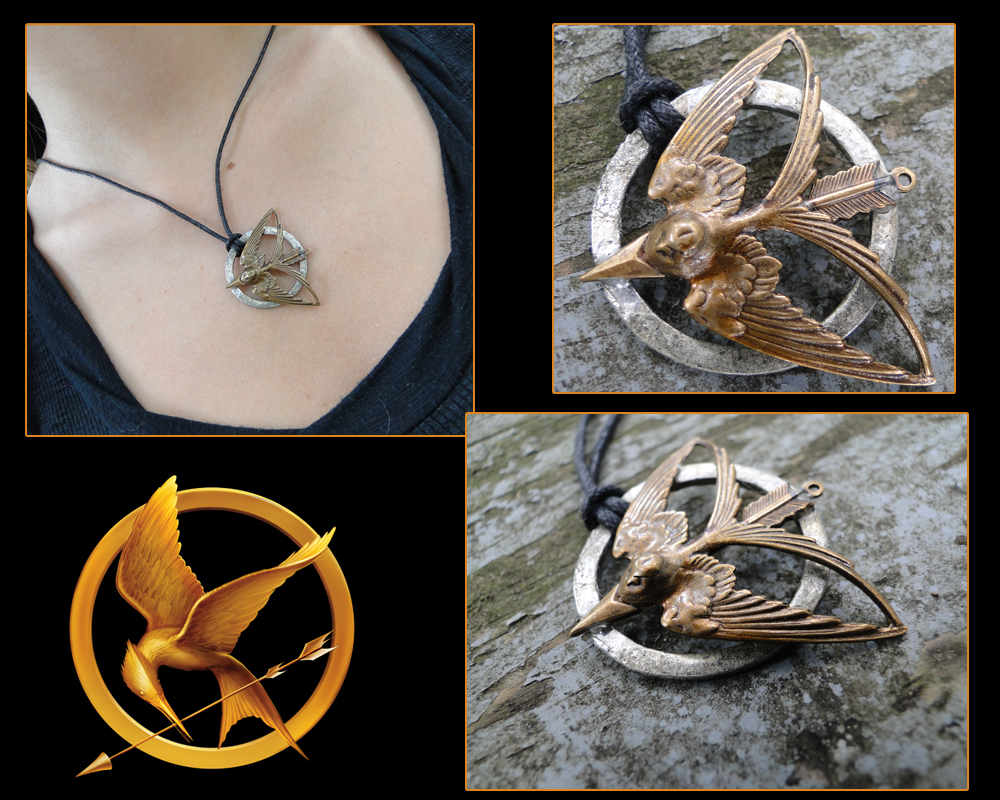 Hunger Games Inspired Pendant