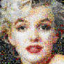 Marilyn Monroe mosaic