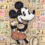 Mickey Mouse Retro Mosaic