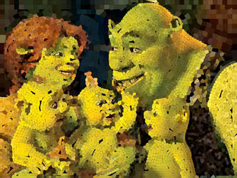 Shrek Mosaic