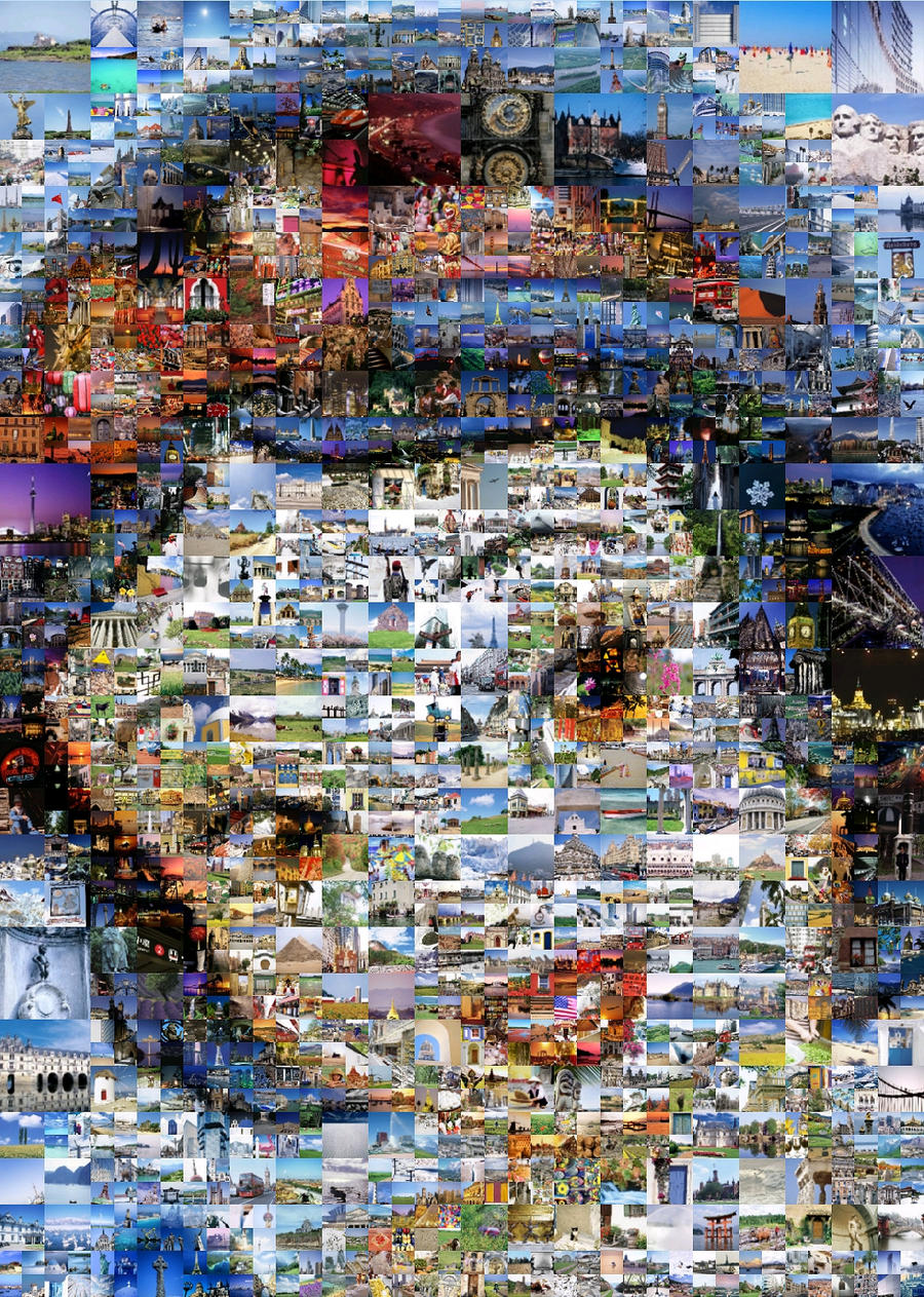 Snow White Mosaic