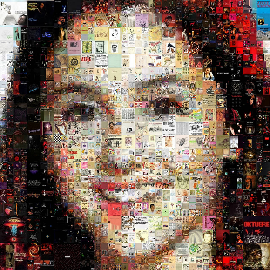 Ariana Grande Mosaic by Cornejo-Sanchez