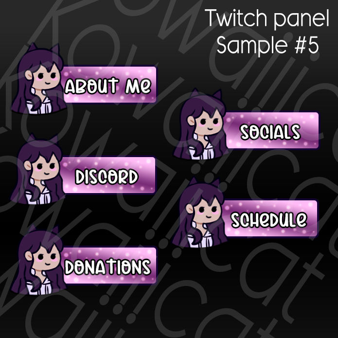 Twitch Panel Sample 5 by Kowaiiicat on DeviantArt