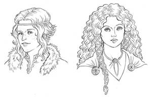 Headshot Commission Samples