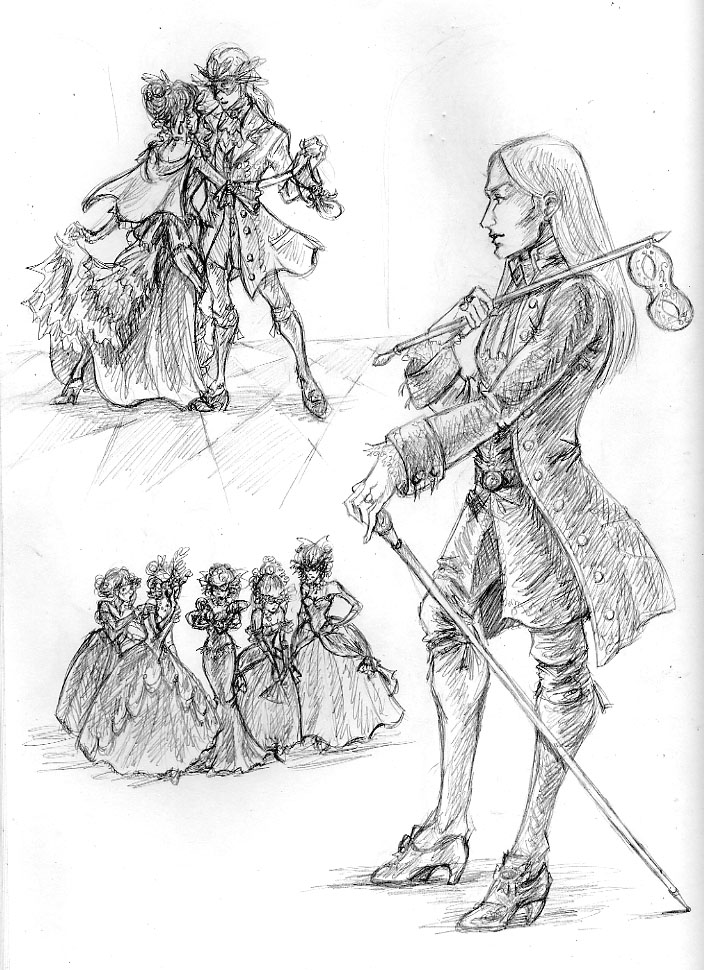 Ravenloft Sketches- Yule Eve