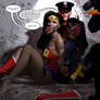 Wonder Woman and Batgirl - Rescued by the Cops 4