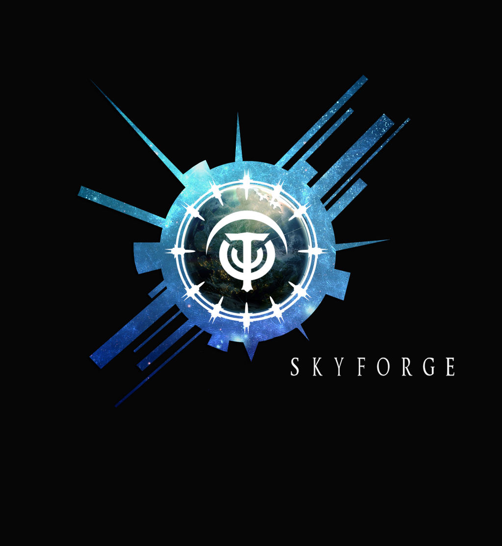 T-Shirt Skyforge Logo Black by KingFirejet on DeviantArt