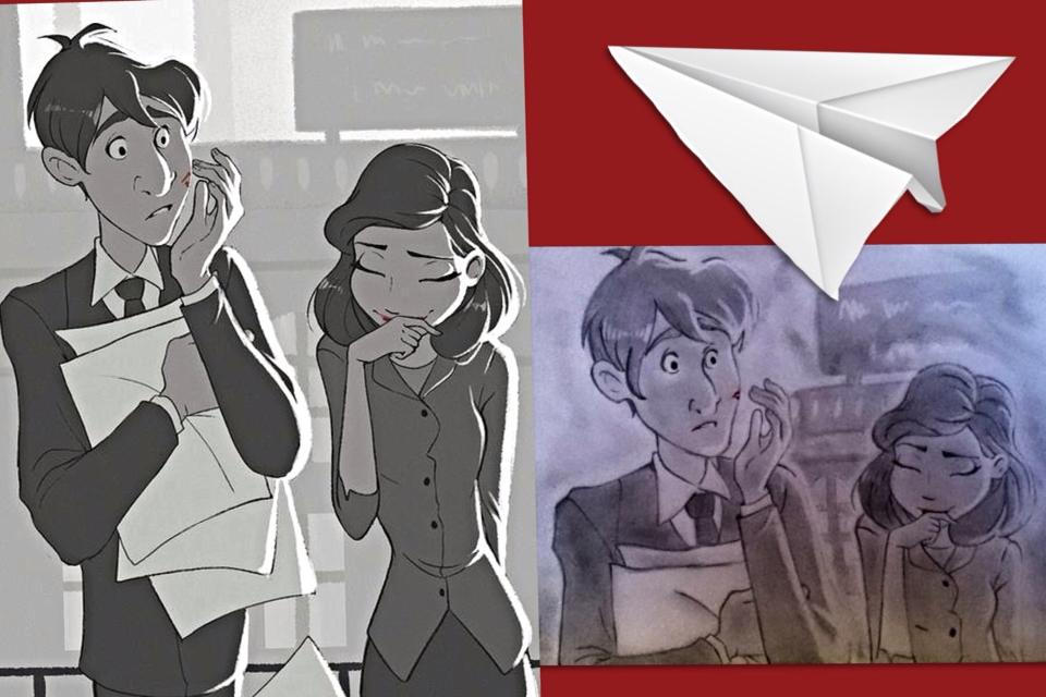 Paperman Fan Art by Turquoisedraft on DeviantArt