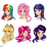 Mane six