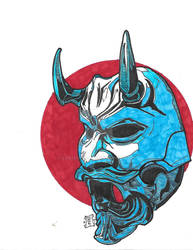 Oni Metal Mask