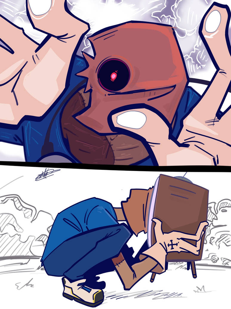 Faust At Computer Faust win screen by zealthewhatever on DeviantArt