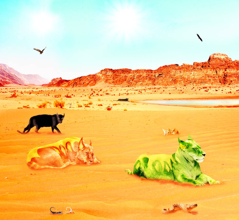 Day on Vulcan (Jim's mind landscape) by Prue84