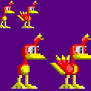 Kazooie in Sonic 3 style