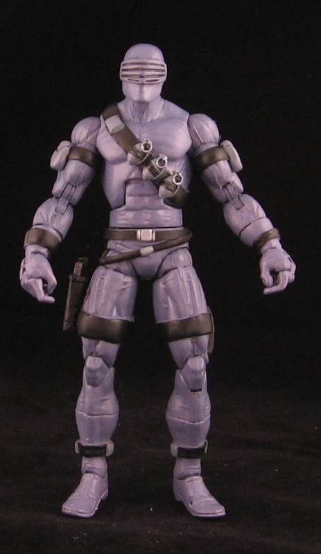 Snake Eyes GI Joe custom action figure (toon)