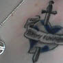 My beloved tattoo with Tommy Flanagan's name!