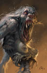 zombie-werewolf by Callibanda