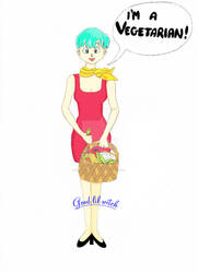 Bulma is a Vegetarian! by Goodlilwitch