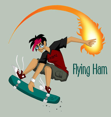 Flying Ham ID by Quantum-Kid on DeviantArt