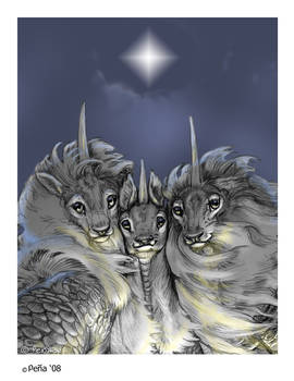 Three Kirin card