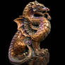 Stone Dragon copper patina