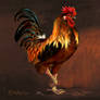 Rooster painting 2