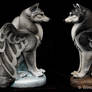 The small spirit wolf gargoyle