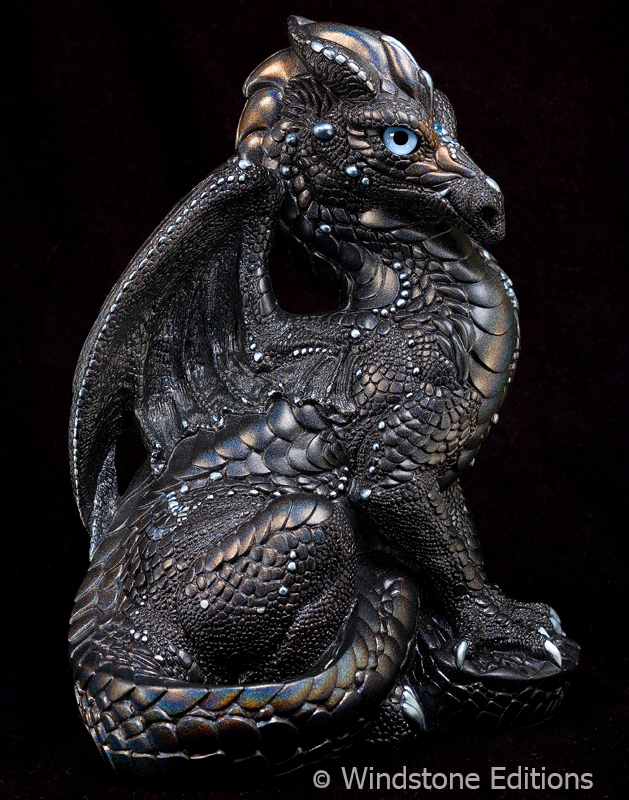 Black glitter Male dragon