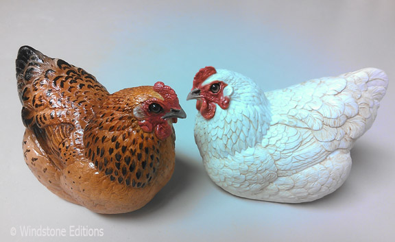 Clay Rocking Rooster rough clay Rooster And Hen by Reptangle on DeviantArt