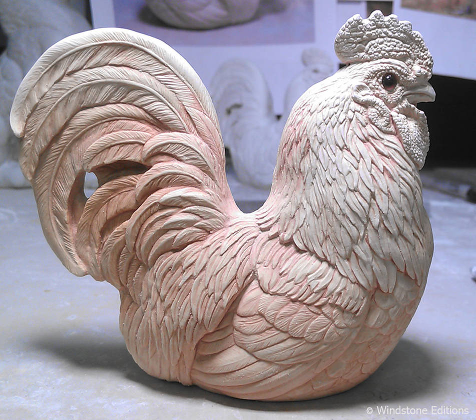 Clay Rocking Rooster rough clay Rooster And Hen by Reptangle on DeviantArt