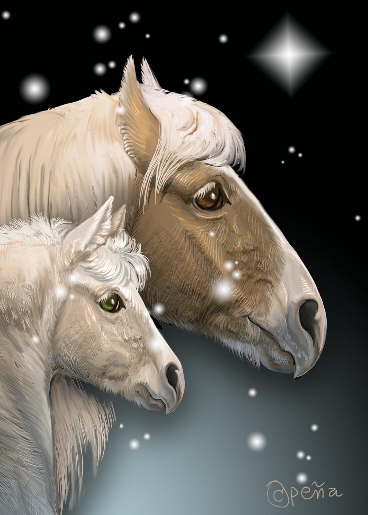 Hippogriff Xmas Card