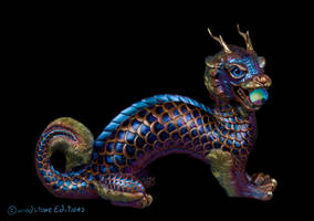 Oriental Moon Dragon