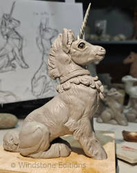 Gothic unicorn doe