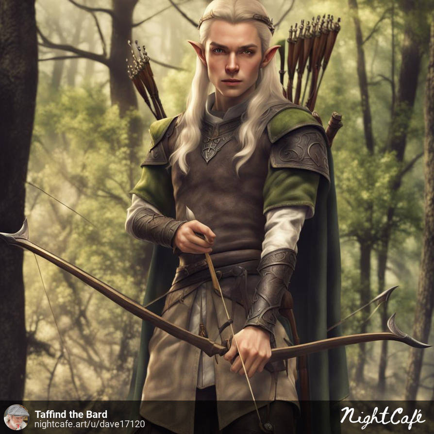 Male Elf Bowman by dave17120 on DeviantArt