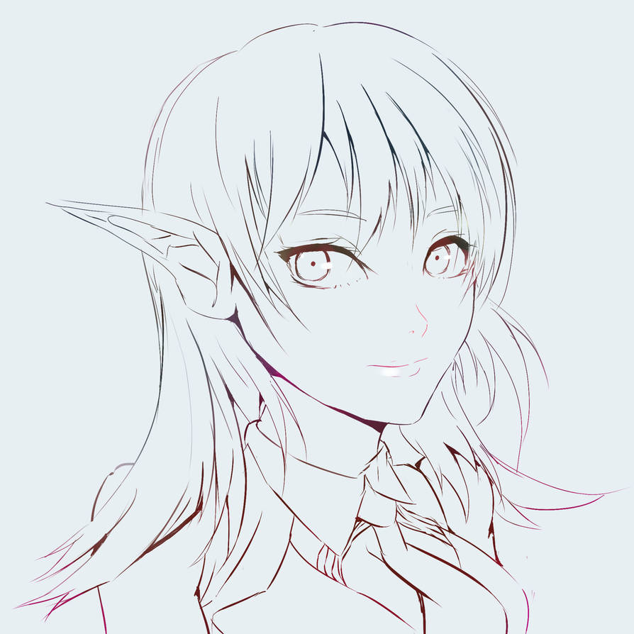 LINEWORK practice 1 by ainokishi on DeviantArt