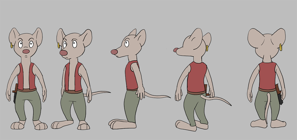 Mouse Turnaround by KrispyMeat on DeviantArt