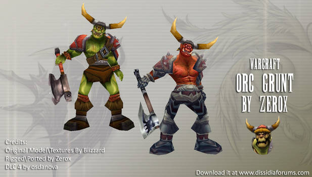 Orc Grunt Joins Dissidia!